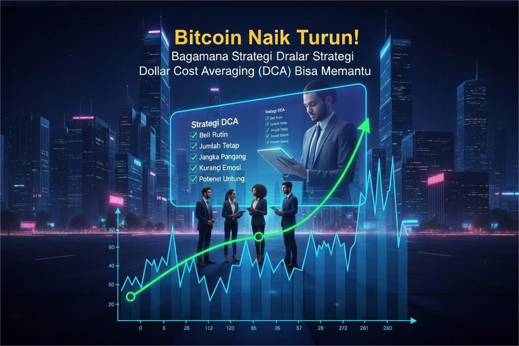 Bitcoin Naik Turun! Bagaimana Strategi Dollar Cost Averaging (DCA) Bisa Membantu